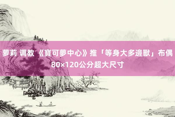 萝莉 调教 《寶可夢中心》推「等身大多邊獸」布偶　80×120公分超大尺寸